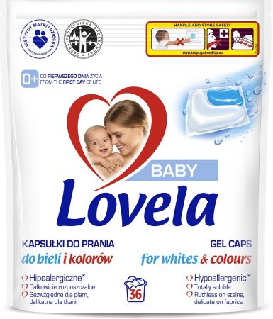 LOVELA LOVELA Baby kapsle gelové na praní 36 ks
