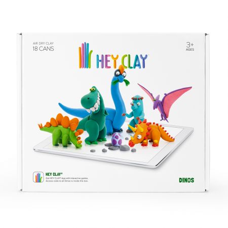 HEYCLAY HEY CLAY Dinosauři plastelínová sada