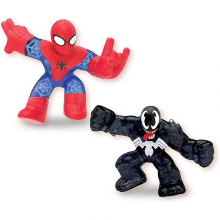 GOOJITZU GOO JIT ZU figurky Marvel Venom vs. Spider-man  12cm
