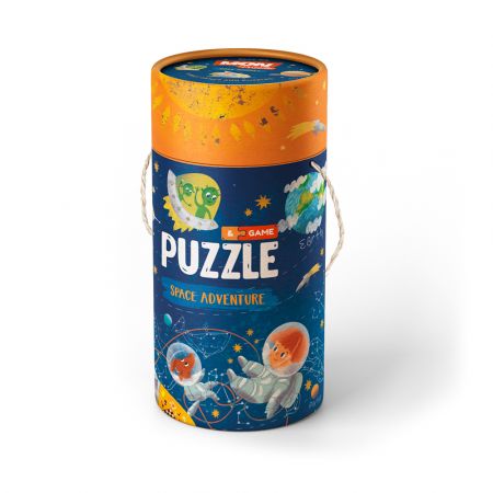 DODO DODO Tubus didaktický puzzle a aktivity Výlet do vesmíru
