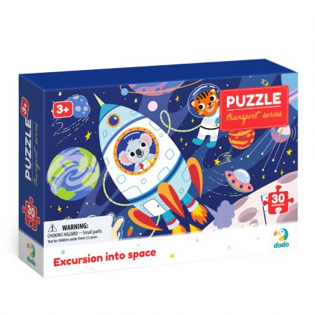 DODO DODO Puzzle Profese Exkurze do vesmíru 30 dílků
