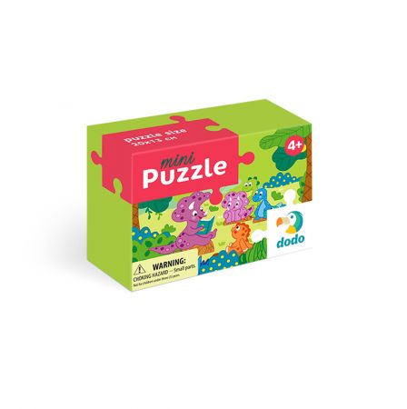DODO DODO Puzzle mini Dino a jeho přátelé 35 dílků
