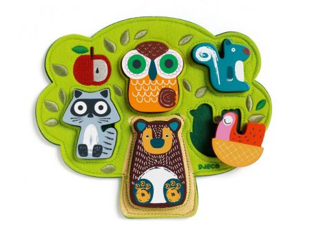 DJECO DJECO Puzzle vkládací Oski