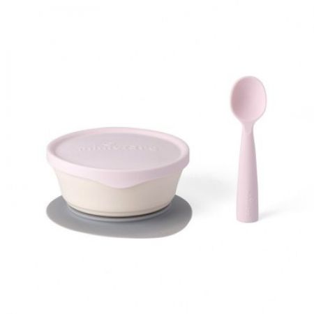 MINIWARE Jídelní set First Bites Vanilla/Cotton Candy