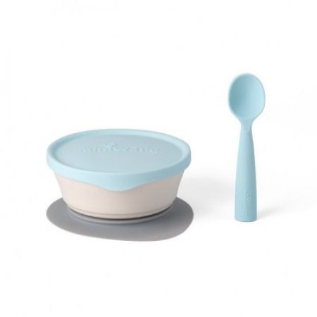 MINIWARE Jídelní set First Bites Vanilla/Aqua