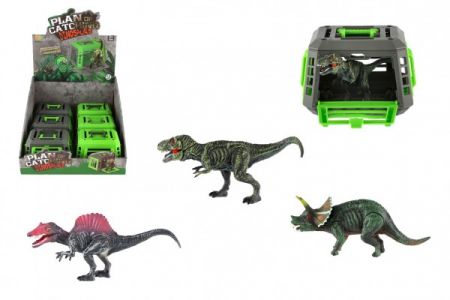 Teddies Dinosaurus v kleci plast 13x9cm mix druhů 12ks v boxu
