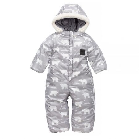 PINOKIO PINOKIO Kombinéza zimní přední zapínání vel. 92 GREY