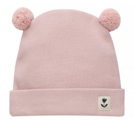 PINOKIO PINOKIO Čepice bambulka vel. 56-62 dívka PINK
