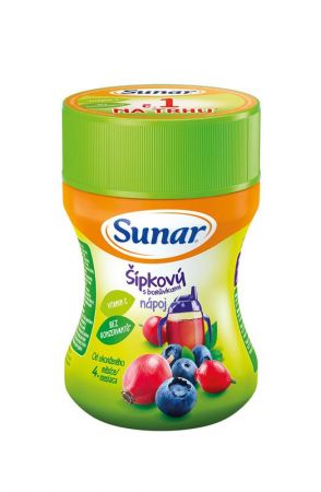 SUNAR SUNAR Nápoj rozpustný šipky, borůvky 200 g