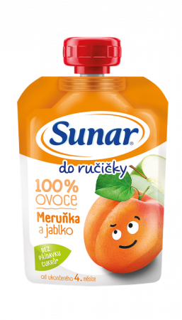 SUNAR SUNAR Kapsička Do ručičky meruňka, jablko 100 g