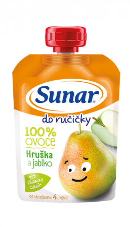 SUNAR SUNAR Kapsička Do ručičky hruška, jablko 100 g