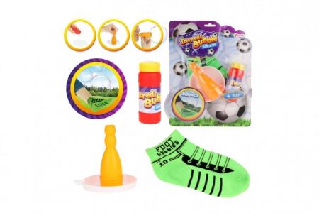 Teddies Bublifuk neuvěřitelný fotbal s doplňky na kartě 22x27x5cm