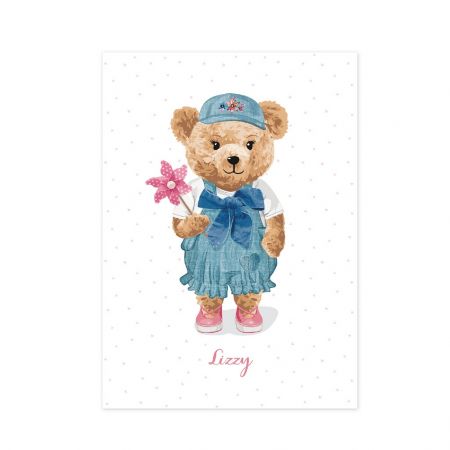 CEBA CEBA Plakát Fluffy Puffy Lizzy 50 x 70 cm