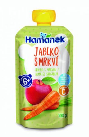 HAMANEK HAMÁNEK Jablko s mrkví 100 g