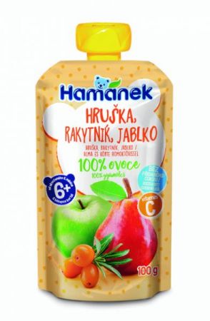 HAMANEK HAMÁNEK Hruška, rakytník, jablko 100 g