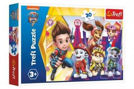 Trefl Puzzle Tlapková patrola/Paw Patrol 27x20cm 30 dílků v krabičce 21x14x4cm