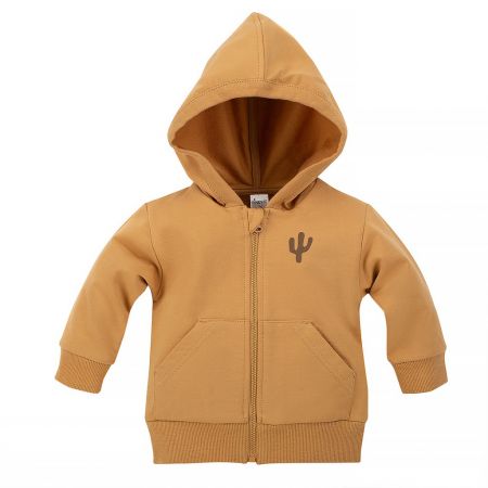 PINOKIO PINOKIO Mikina za zip s kapucí Free Soul yellow vel. 98