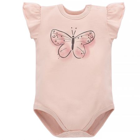 PINOKIO PINOKIO Body krátký rukáv Summer Mood pink vel. 68
