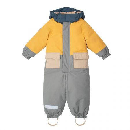 LEOKID zimní kombinéza COLOR BLOCK Yellow Mellow vel. 18-24m (vel. 86)