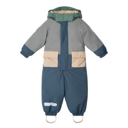 LEOKID zimní kombinéza COLOR BLOCK Gray Wave vel. 4-5l (vel. 104)