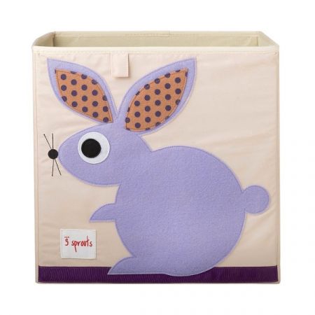 3 SPROUTS úložný box Rabbit Purple