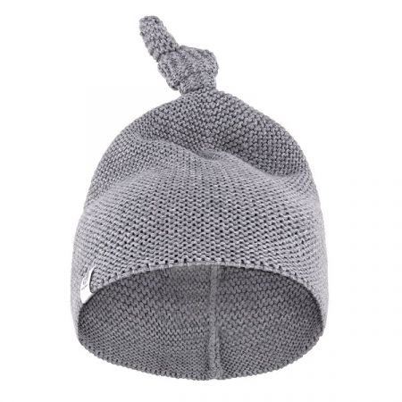 PETITE&MARS čepice HUGGY Grey 3-6m