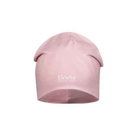 ELODIE DETAILS bavlněná čepice LOGO BEANIE Candy Pink 6-12m