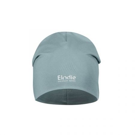 ELODIE DETAILS bavlněná čepice LOGO BEANIE Aqua Turquoise 24-36m