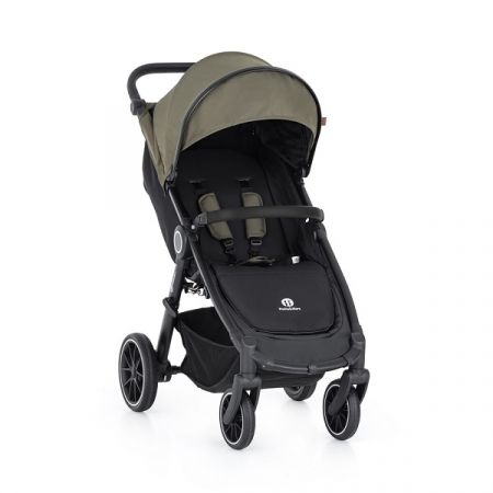PETITE&MARS sportovní kočárek STREET+ Black/Mature Olive