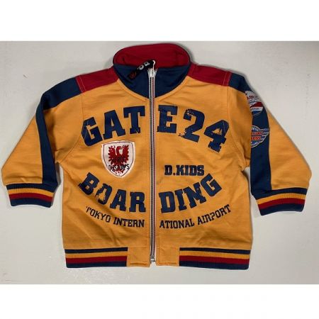 Ostatní DODIPETTO mikina Gate 24/Oranžová/Modrá/Červená vel. M DOPRODEJ!