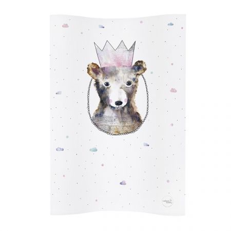 CEBA BABY přebalovací podložka DVOJHRANNÁ MĚKKÁ COSY 50x70cm Watercolor World Princess