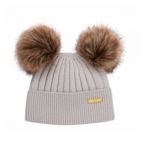 BJÄLLRA čepice Grey 1-6let DOPRODEJ!