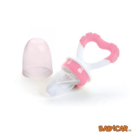 NUVITA nutriční hryzátko a kousátko 2v1 Pastel Pink