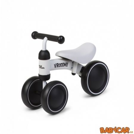 CHILDHOME dětské odrážedlo BABY BIKE VROOM White