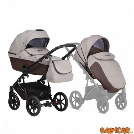 TUTIS kombinovaný kočárek VIVA LIFE III 2v1 Warm Grey DOPRODEJ!