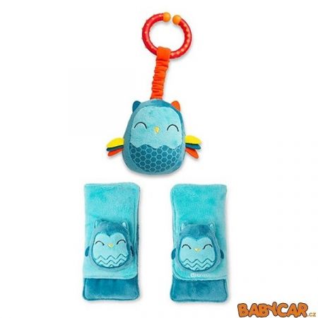 DIONO chránič pásu SOFT WRAPS & TOY Owl