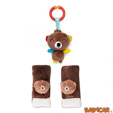 Diono Chránič pásu Soft Wraps & Toy Bear