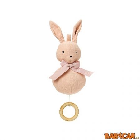 ELODIE DETAILS hudební hračka MUSICAL TOY Powder Pink Bunny DOPRODEJ!