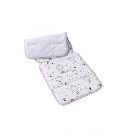 CEBA BABY oboustranná podložka do kočárku Lolly Polly Peacock