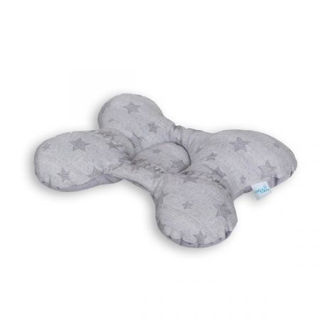 CEBA BABY stabilizační polštářek motýlek Denim Style Stars Grey