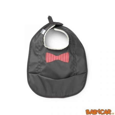 ELODIE DETAILS pogumovaný bryndák s kapsou BABY BIB Bow Tie Stripe DOPRODEJ!