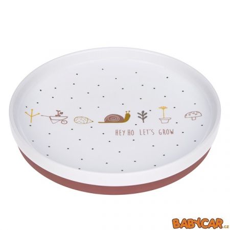 LÄSSIG dětský talíř PLATE PORCELAIN Garden Explorer Girls DOPRODEJ!