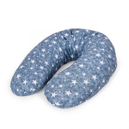 CEBA BABY kojící polštář CEBUSZKA PHYSIO MULTI DENIM STYLE Stars Blue