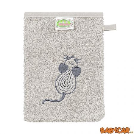 ODENWÄLDER mycí žínka Mouse Grey