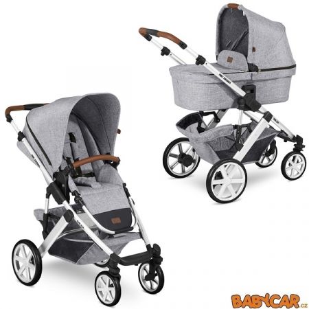 ABC DESIGN kombinovaný kočárek SALSA 4 2021 Graphite Grey DOPRODEJ!