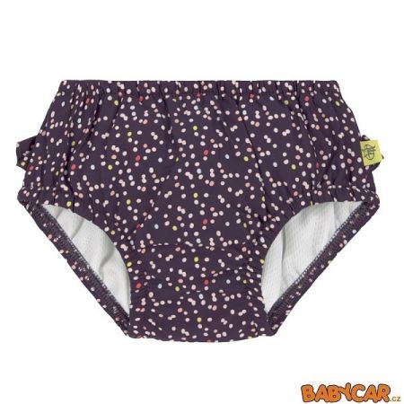 LÄSSIG plavky SWIM DIAPER GIRLS Multidots 6m.