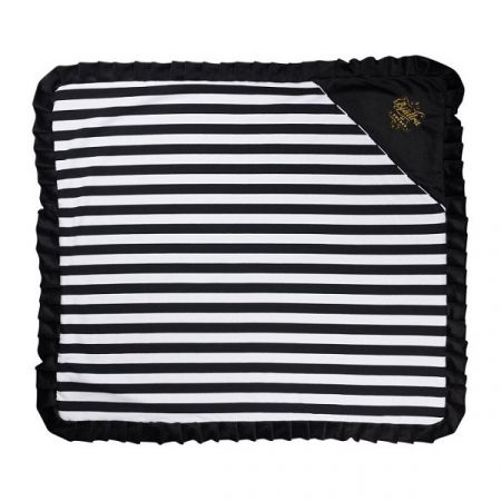 BJÄLLRA deka Stripes Black/White DOPRODEJ!