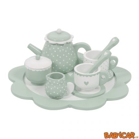LITTLE DUTCH čajový set Mint