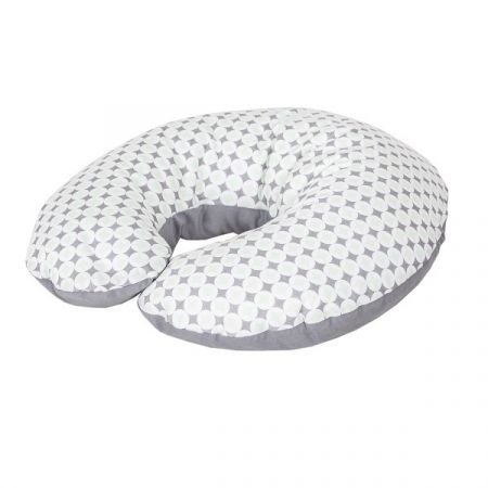 CEBA BABY kojící polštář CEBUSZKA PHYSIO MINI JERSEY Bílé Puntíky