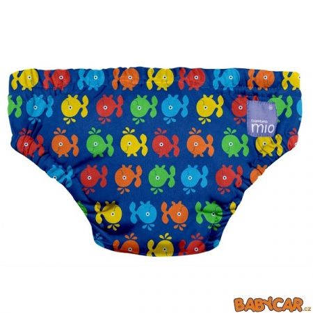 BAMBINO MIO koupací kalhotky SWIM NAPPY S 5-7kg Blue Whale DOPRODEJ!